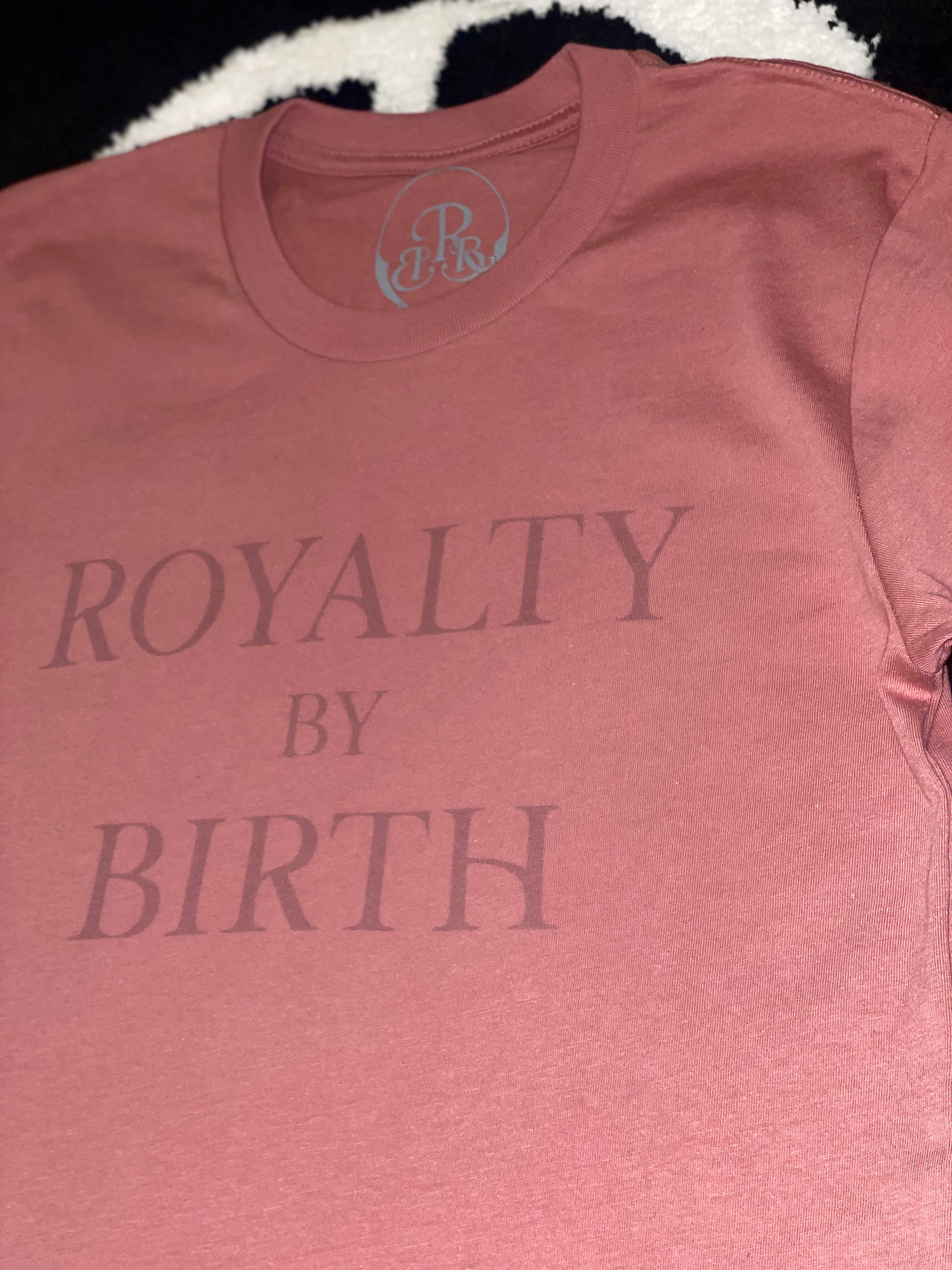 Mauve “Royal” Tee (LIMITED EDITION) – Royalty By Birth Clothing